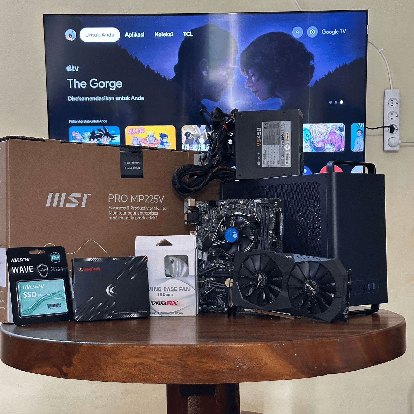 PC build delivered to a Tempus Genesis scholar, Build 03