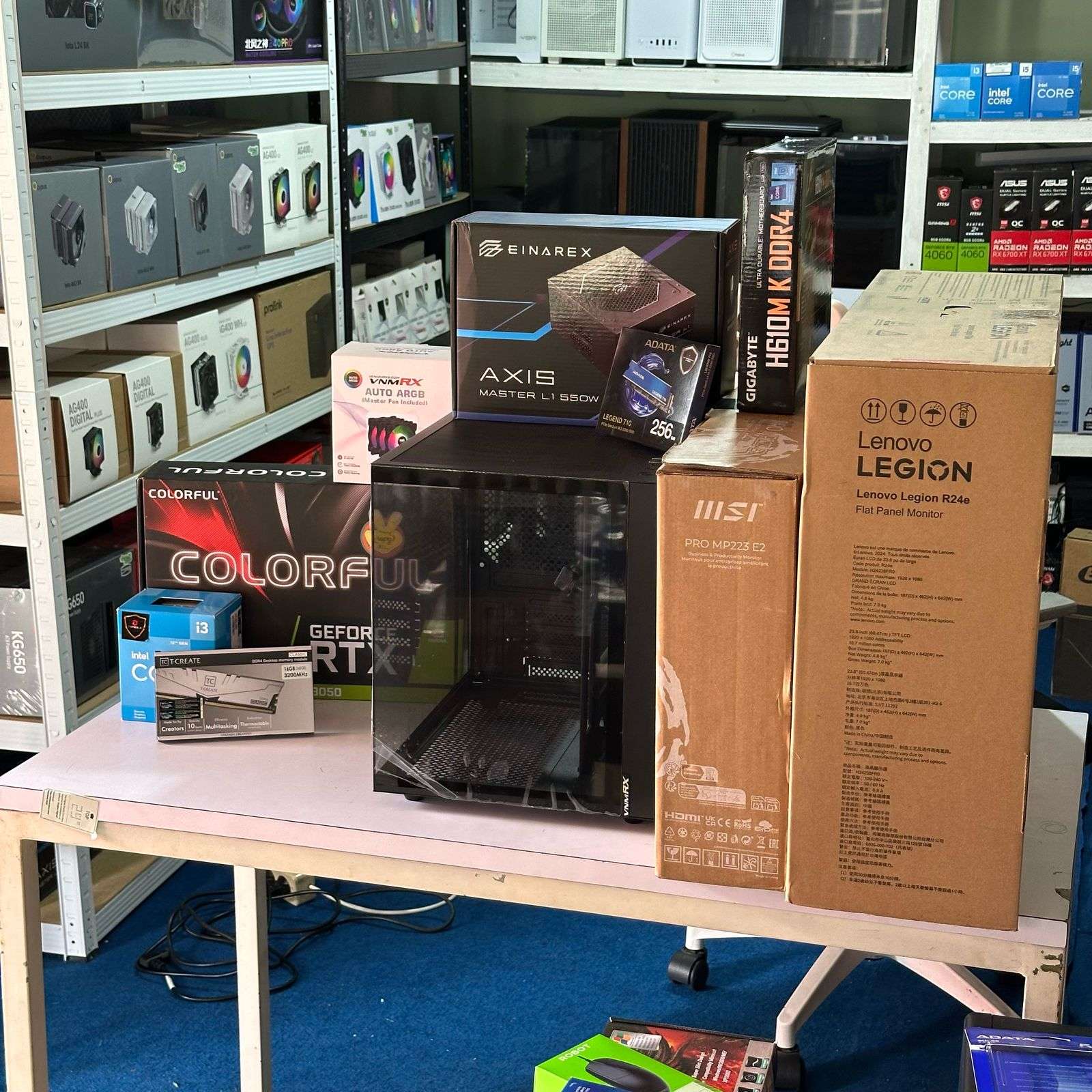 PC build delivered to a Tempus Genesis scholar, Build 05